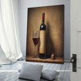 Art Posters Red Wine And Goblets Vintage Posters Poster Decorative