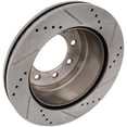 thumbnail image 2 of Performance Rotor Brake Disc Compatible With Ford F-350 Super Duty Platinum 8 Cyl 7.3L F-250 Super Duty XL 8 Cyl 6.8L 2012-2023 By 42293 681778 850348 60054227 681017R 681778R, 2 of 5