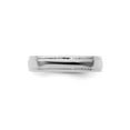 thumbnail image 5 of Sterling Silver Rope Edge Design Wedding Band Ring, 5 of 5