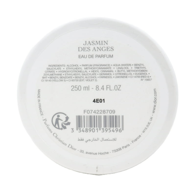 Dior Jasmin Des Anges Eau De Parfum Spray 8.4oz / 250ml - Walmart.com