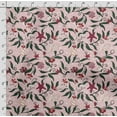 thumbnail image 4 of Soimoi Sea Shell Print, Silk Fabric, Decor Sewing Fabric by The Yard 42 Inch Wide,Decorative Fabric for Shirts Suits Ties, Light Pink, 4 of 5