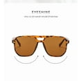 thumbnail image 6 of Vintage Square Sunglasses for Women Men Thick Frame Double Bridges Eyewear Female Chic Polygon Sun Glasses UV400 Shades, 6 of 9