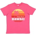 thumbnail image 3 of Inktastic Kailua Beach Hawaii Retro Sunset Youth T-Shirt, 3 of 5