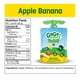 Compote de fruits GoGo squeeZ, pomme banane, sans sucre ajouté. 90 g par gourde, emballage de 4 4 gourdes x 90 g (360 g) – image 2 sur 6