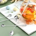 thumbnail image 6 of Solivara 304 Stainless Long Handle Iced Tea Spoon For Coffee Mixing And Dessert Home Kitchen Metal(F,12.6in), 6 of 9