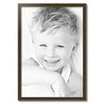 thumbnail image 2 of ArtToFrames 22x32" Gold with Burgundy Panel Picture Frame, Gold Wood Poster Frame, with Regular Acrylic and Foam Backing 3/16 inch (FBPL-4758), 2 of 7