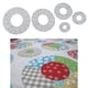 thumbnail image 3 of Plantilla de bordado para acolchado transparente, kit de bricolaje para patchwork, dibujo, corte y sastre Redondo, 3 of 9