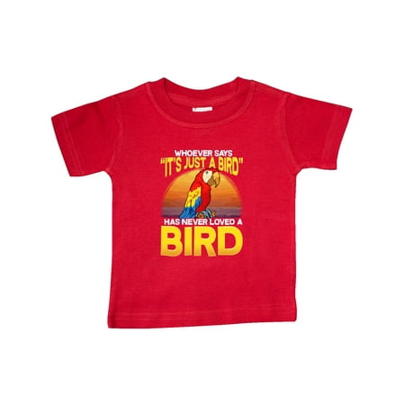 

Inktastic Parrot Funny Bird Lover Gift Gift Baby Boy or Baby Girl T-Shirt