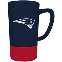 New England Patriots Team Logo 16oz. Laser Etched Jump Mug