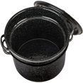 thumbnail image 4 of Granite Ware 7.5 Qt 3 Piece Multiuse Pasta Pot Set, Strainer Pot with lid. (Speckled Black) Seafood, Soups, Sauce, Large Capacity. Easy to Clean. Dishwasher Safe., 4 of 5