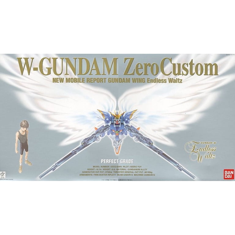 Gundam Wing W-Gundam Zero Custom PG 1:60 Model Kit - Walmart.com