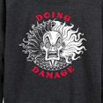 thumbnail image 3 of Disney Villains - Doing Damage Cruella - Women's Lightweight French Terry Long Sleeve Shirt, 3 of 5