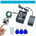 thumbnail image 3 of Fingerprint Access Controller NFC Electric Lock Control Relay Module IC Card Induction Switch S3 Fingerprint and NFC, 3 of 8
