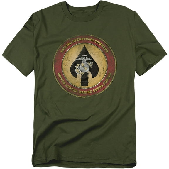 Us Marine Corps - Special Operations Command Patch - Short Sleeve Shirt - XX-Large