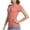Watermelon Red, variant on Fznquz Short Sleeve Women's Tops Plain Basic Tshirts Blue Crewneck Casual Solid Summer Shirts for Women