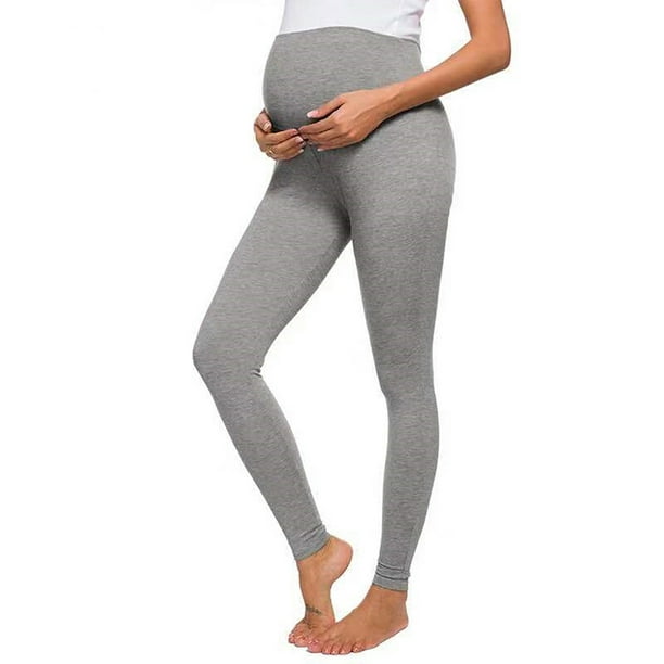 Maternity Leggings For Women Pregnant Yoga Pants Super Elastic Soft Over  Belly Pregnancy Leggings Mom Fitness Sports Clothes 