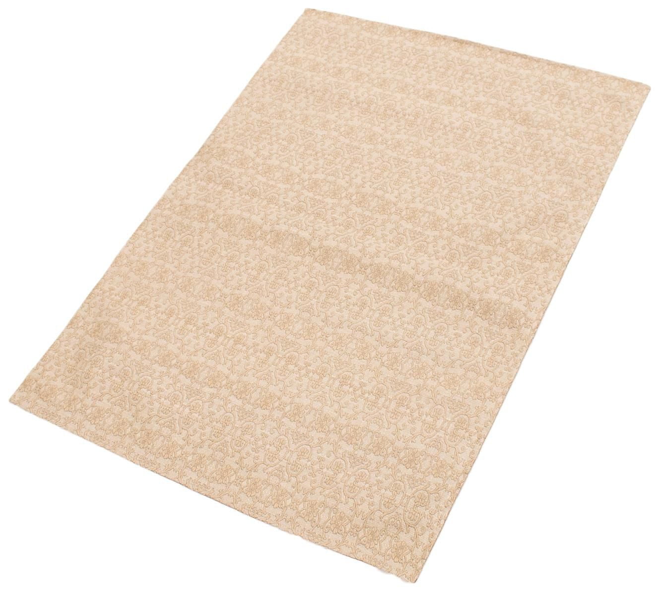 ECARPETGALLERY 4'9" x 6'9" Contemporary Collage Handmade Area Rug for Living Room