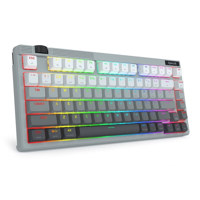 Teclado inalámbrico Redragon K757GG-WL 75% RGB Hot-Swap