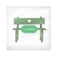 thumbnail image 1 of 1Pack Mini Park Bench Decor Maniature Garden Bench Great for Window Sill Display, 1 of 8