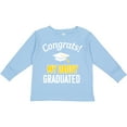 thumbnail image 3 of Inktastic Congrats My Daddy Graduated with Cap Boys or Girls Long Sleeve Toddler T-Shirt, 3 of 5
