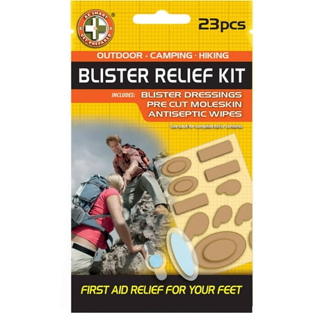 Blister Shell - Be Smart Get Prepared Blister Relief Kit, 23-Piece