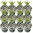 thumbnail image 2 of Halloween Monster Hands Spooky -24pk Cupcake / Desert / Food Decoration Topper Picks with Favor Stickers, 2 of 3