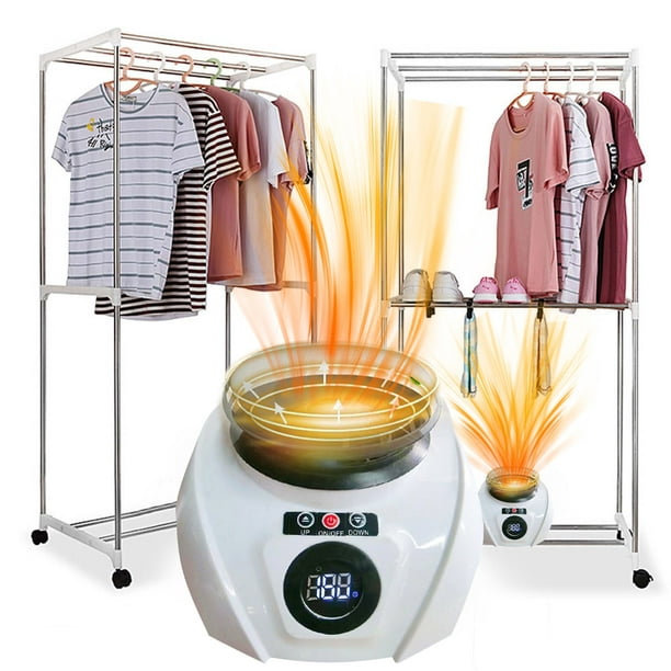 Lolmot Dryer Machine for Clothes Household Mute Sterilizing Warm Air  Clothes Dryer Baby Clothes Drying Machine