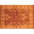 thumbnail image 1 of Ahgly Company Indoor Rectangle Oriental Orange Industrial Area Rugs, 5' x 7', 1 of 4