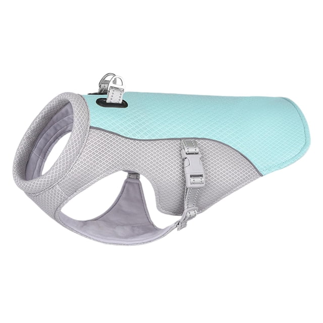Chaleco de enfriamiento para perros perfecl Chaqueta de enfriamiento malla transpirable Azul XXXL