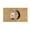 D, variant on Letter B Coir Doormat Outdoor Entrance Door Mat Easy to Clean Entry Mat Floor Mats Personalized Door Mat Welcome Mats for Front Door, Monogram Doormat Funny Design Non-Slip, 16x24 Inch