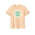thumbnail image 1 of Camiseta para mujer con cuello redondo, camiseta básica de manga corta para caminar por la calle S, 1 of 7