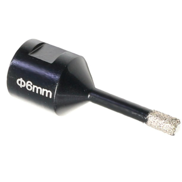 Broca de diamante en seco, amoladora angular, broca de diamante, accesorios para mármol y ladrillo 6 mm