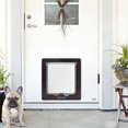 thumbnail image 4 of Puerta con solapa para perros y mascotas seguridad inteligente dirección de Control de bloqueo de 4 vías puerta para mascotas pequeñas Hugtrwg Para estrenar, 4 of 7