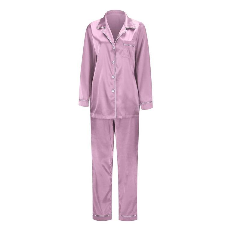 Matching Christmas Pajamas for Family Silk Christmas Pjs Long