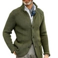 thumbnail image 2 of Suéter de moda europea y americana, suéter de punto de color sólido de manga larga informal para hombre, ropa de abrigo para hombre, 2 of 6