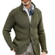 thumbnail image 3 of Suéter de moda europea y americana, suéter de punto de color sólido de manga larga informal para hombre, ropa de abrigo para hombre, 3 of 6