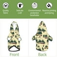 thumbnail image 5 of Goofa Camping Caravan 1 Pattern Small Dog Sweater Hoodies Pet Grey Hooded Soft Fleece Sweatshirts with Pocket Fall Winter Puppy Cat Sweaters Warm Clothes-Medium, 5 of 8