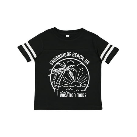 

Inktastic Summer Vacation Mode Sandbridge Beach Virginia Gift Toddler Boy or Toddler Girl T-Shirt