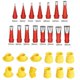 thumbnail image 1 of 27Pcs Stainless Steel Caulk Nozzle Applicator With Base Caulking Finisher Sealant Finishing Tool Kitchen Bathroom Sink, 1 of 4