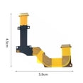 thumbnail image 6 of Deyuer LCD Flex Cable Professional Rust-proof Repair Parts Shaft Rotating Digital Camera Display Screen Flex Cable for Canon SX730 SX740, 6 of 8