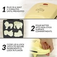 thumbnail image 4 of Nostalgia MANWFL4YW MyMini Animal Circus Waffle Maker, 4 of 5
