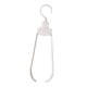 thumbnail image 5 of Percha de viaje plegable Macarena antideslizante para camisas y vestidos Blanco, 5 of 7