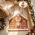 thumbnail image 6 of Christmas Doormat Gingerbread House Christmas Welcome mat, Gingerbread Natural Coir Non-Slip Christmas Doormat Welcome Mat for Front Porch Entryway Outdoor Holiday Home Decor, 6 of 6