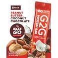 thumbnail image 5 of G2G Protein Bar, Peanut Butter Coconut, Gluten-Free, Clean Ingredients, Refrigerated for Freshness, 24 Bars (3 Pack of 8), 5 of 7