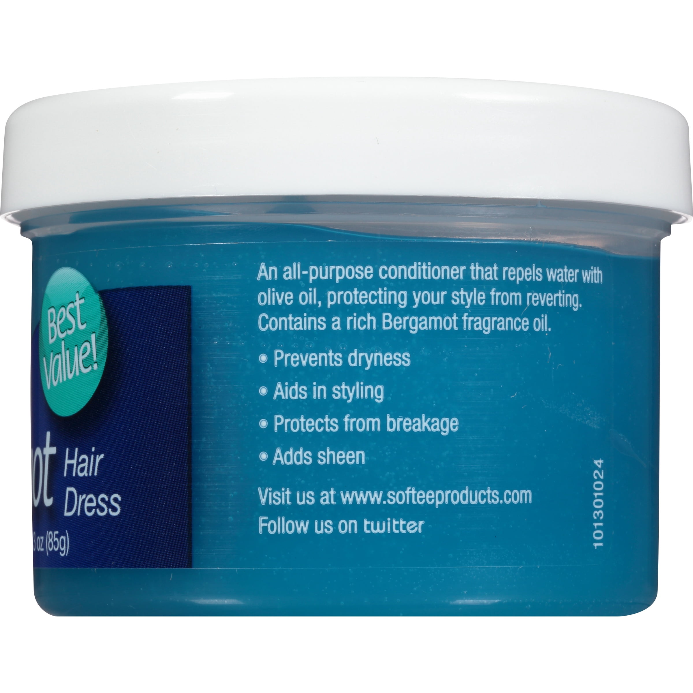 Softee Bergamot Hair Dress, 3 oz - Walmart.com