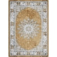 thumbnail image 2 of Washable Area Rug 8'x10', Camel Rugs for Living Room, Vintage Area Rug for Bedroom, Distressed Traditional Rugs, Foldable Thin Mat, Large Indoor Area Rugs, Non-Slip Stain Low Pile Carpet for House, 2 of 5