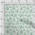 thumbnail image 2 of oneOone Cotton Silk Green Fabric Floral Dress Material Fabric Print Fabric By The Yard 42 Inch Wide, 2 of 4