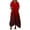 Red 01, variant on DeHolifer Summer Dresses for Women Vacation Trendy Short Sleeve Scoop Neck Cotton Linen Dress Loose Flowy Beach Sundress Red 2XL