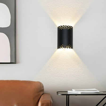 

BKFYDLS Home and Kitchen Decor Clearance Wall Lamp Bedroom Living Room Back Wall Light S-imple Modern Bedside Lamp Hotel Staircase Aisle Light