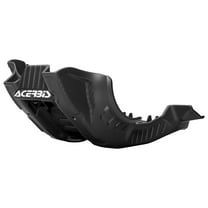 Acerbis Plastic Offroad Skid Plate Black/16 KTM Orange For KTM 350 XCF-W 2020-2022